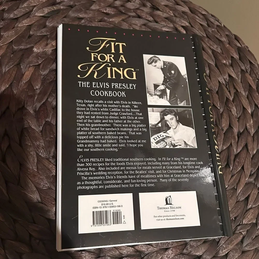Fit For A King, The Elvis Presley Cookbook